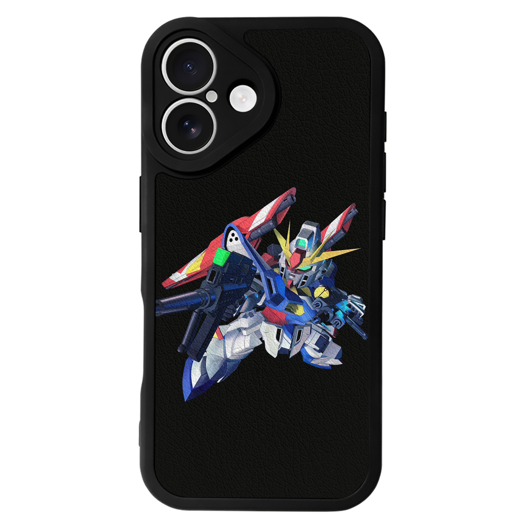 （画像用） 機動戦士ガンダム Mobile Suit Gundam 【iPhone 16シリーズ対応】シリコンスマホケース（レザー調） 材質：シリコン